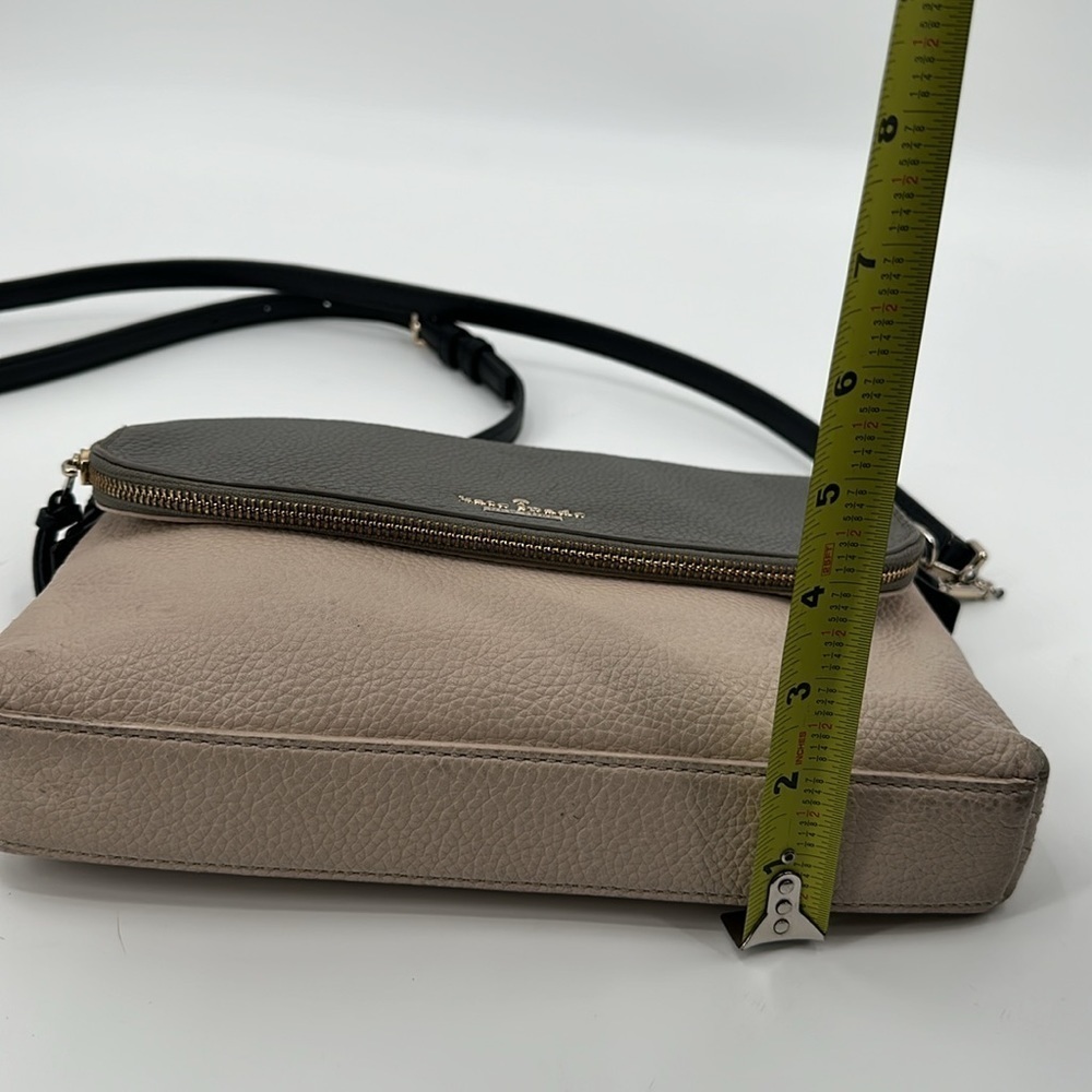 Kate Spade Two Tone Leather Crossbody Purse - Picture 9 of 16